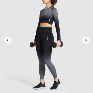 Gymshark Adapt ombré seamless set